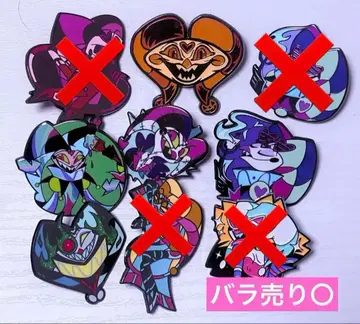 헬바보스 피즈 핀 배지 세트