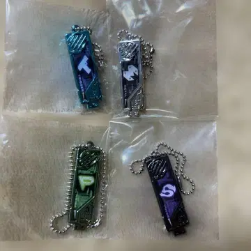 가면라이더 W 가이아 메모리 메탈 참 컬렉션 4개 세트