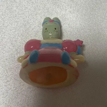 산리오 마론 크림 소프트 비닐 손가락 인형 쇼와 레트로