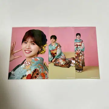 히나타자카46 마츠다 코노카 과거 의상 후리소데 세미컴프