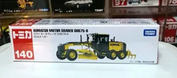 단종 토미카 140 코마츠 모터 그레이더 GD675-6