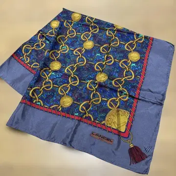 란셀 Lancel 실크 100% 스카프