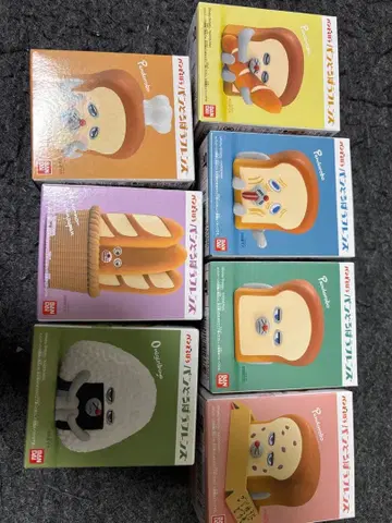 BANDAI 빵 도둑 프렌즈 전 7종 컴플리트 세트