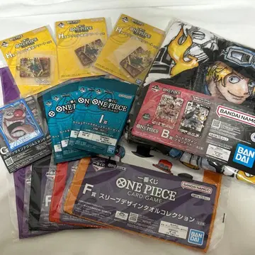원피스 카드 게임 제일복권 담요 기타 묶음 판매