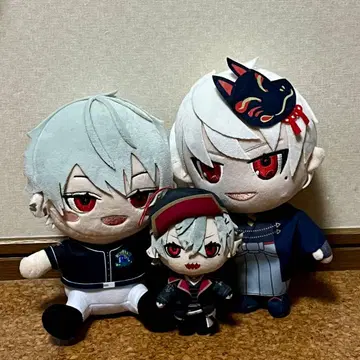 쿠츠하 봉제 인형 세트 니지산지