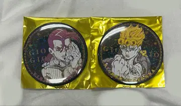 죠죠 월드 홀로그램 캔뱃지 컬렉션 죠르노 도피오