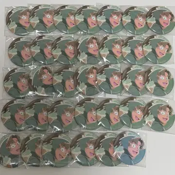 닌타마 란타로 젠포지 잇사쿠 세가 럭키 쿠지 캔뱃지 34개