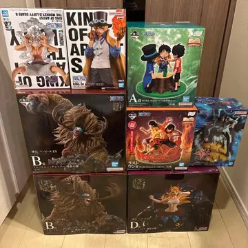 원피스 제일복권 피규어 세트 루피, 초파, 에이스 등 모음