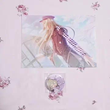 AMNESIA 우쿄 스텔라워스 특전 브로마이드 캔뱃지