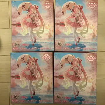 하츠네 미쿠 벚꽃 미쿠 AMP+ 피규어 벚꽃 드레스