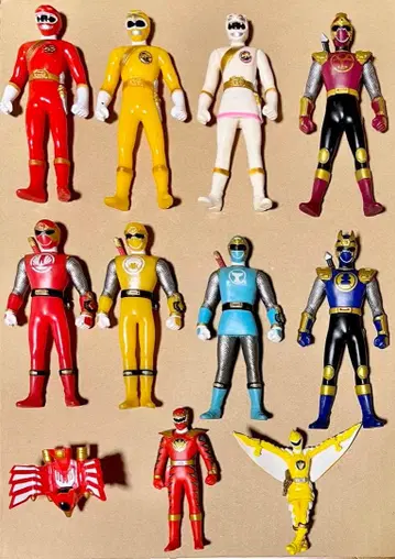 슈퍼전대 히어로 소프트 비닐