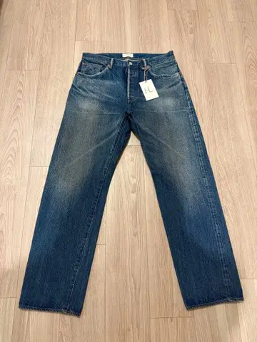 사이즈 2 헤릴 레귤러 데님 빈티지 워