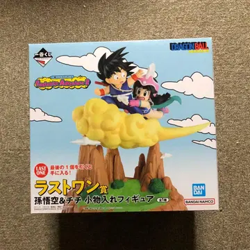 제일복권 드래곤볼 라스트 원 손오공&치치 소품함 피규어