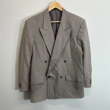 90s/vintage/더블 테일러드 자켓/그레이/스다 마사키 계열