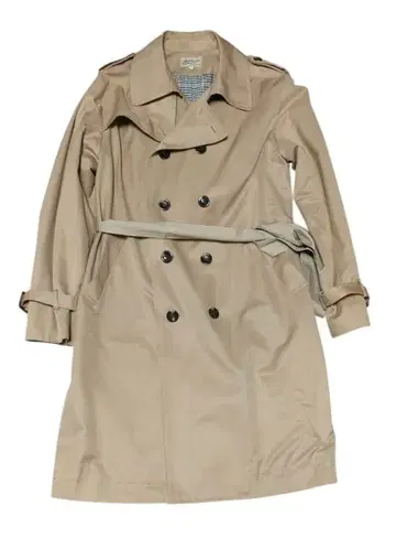 Backers 트렌치코트 롱 코트 베이지 XL