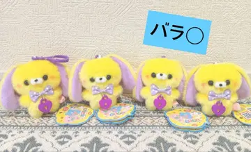 스쿳토 타치상 장난감 퍼레이드 축 늘어진 토끼 인형 4개