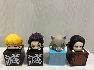 귀멸의 칼날 히카케 피규어 4개 묶음 판매 (낱개 판매 가능)