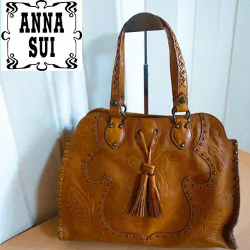 안나수이 빈티지 가죽 숄더백