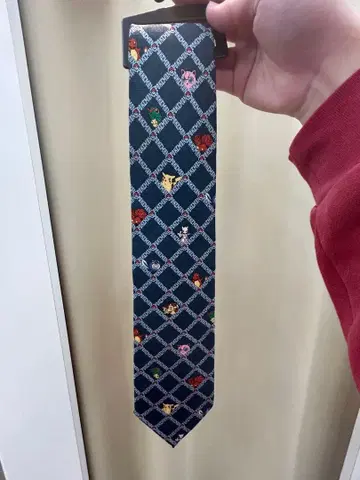 90s 포켓몬스터 넥타이 네이비