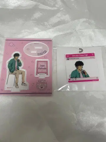 명탐정 코난 마츠다 진페이 아크릴 스탠드 아크릴 키링