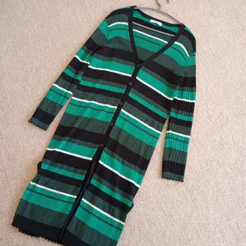 시착 정도의 새상품급 PINORE 피노레 롱 니트 가디건