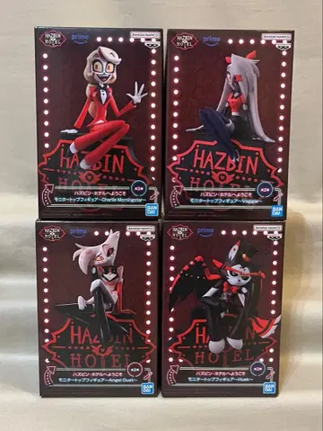 [ 하즈빈 호텔에 오신 것을 환영합니다 ] 모니터 탑 피규어 4종 세트