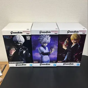 Grandista 피규어 3종 세트 키루아 크라피카 카네키 켄