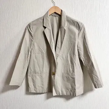 마가렛호웰 코튼 테일러드 자켓 베이지