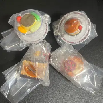 [ 타카세 양과자 미니어처 참 ] 4개 세트