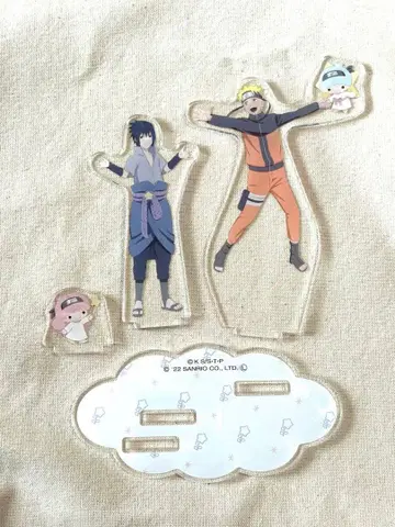 NARUTO 산리오 나루토 사스케 키키라라 아크릴 스탠드