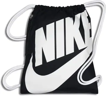 나이키 냅색 헤리티지 짐색 복조리 블랙 화이트