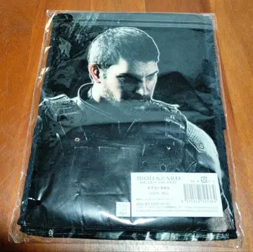 바이오하자드 데스 아일랜드 레온 크리스 머플러 타월