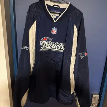 리복 뉴 잉글랜드 패트리어츠 나일론 자켓 XL