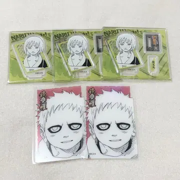 NARUTO 아크릴 피규어 컬렉션 홀로 클리어 카드 야샤마루 가아라