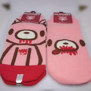 Gloomy Bear 삭스 핑크 2세트