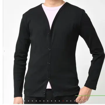 봄옷 MAISON CORNICHON 코튼 가디건 남성용 사이즈 2