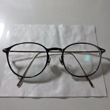 JINS MUF-19S-229CS 94 블랙 프레임 안경 (도수 있음)