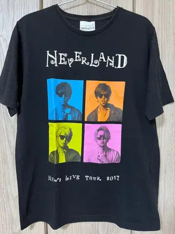NEVERLAND NEWS LIVE TOUR 2017 티셔츠