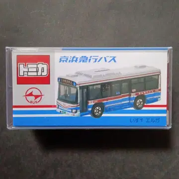 프로텍터 포장 특주 토미카 도큐 버스 이스즈 엘가 사업소 한정판 버스
