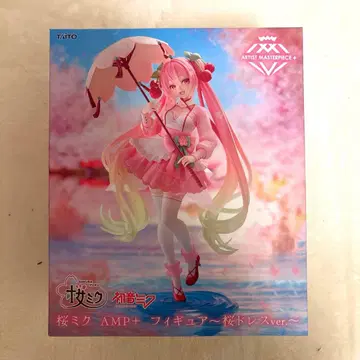 하츠네 미쿠 벚꽃 미쿠 AMP+ 피규어 ~벚꽃 드레스ver.~