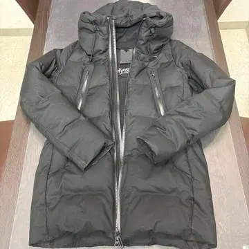 마운티니어 하프 코트 미즈사와 다운 블랙 다운 자켓 M