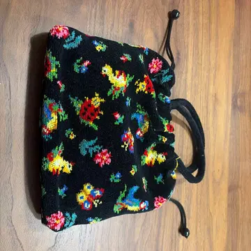 FEILER 하이디 패턴 손잡이 복조리 파우치