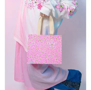 벚꽃 축제 기간 한정 무라카미 다카시 공식 샵 유료 쇼핑백 카이카이키키