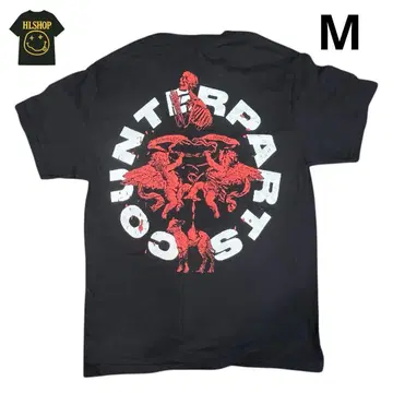 반팔 티셔츠 Counterparts 카운터 파츠 티셔츠 메탈