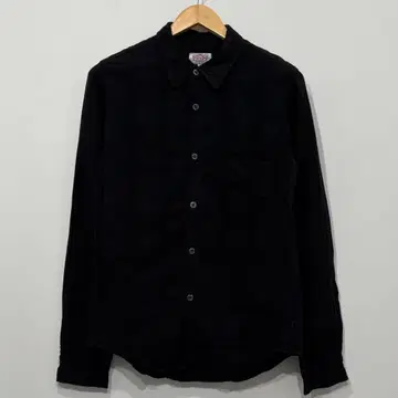 GAIJIN MADE DELUXE 블랙 스트라이프 셔츠 1 S