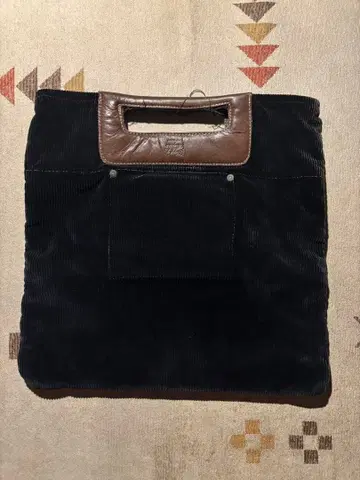 토트백 코듀로이 아메카지 유로 밀리터리 핸드백