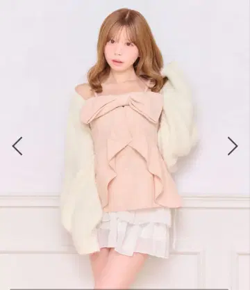 모듬 리본 뷔스티에 아프레 주르 apres jour