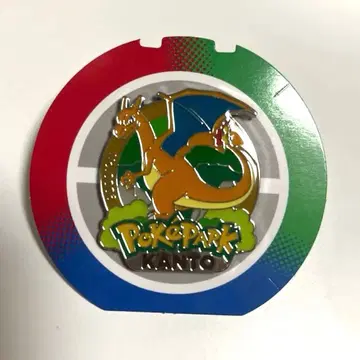 포켓파크 칸토 리자몽 핀 배지 No.006