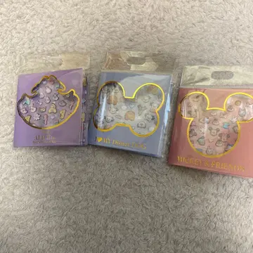 디즈니 스토어 통통 씰 3종 세트