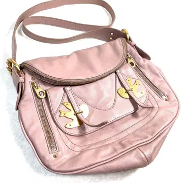 [ 컨디션 최상 ] Marc by Jacobs 가죽 숄더백 핑크